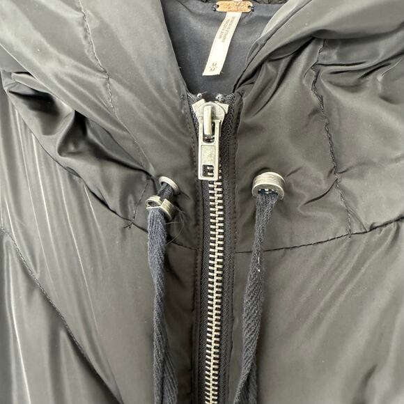 Free People puffer jacket black - Picture 5 of 11
